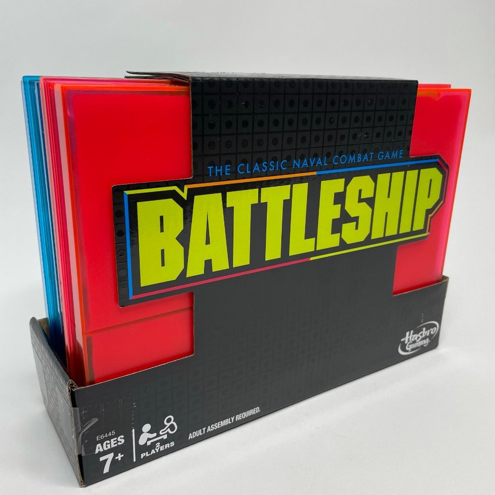 Battleship neon pop classic board game